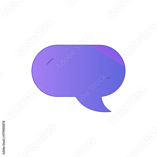 Social Media Network Interaction Friendship Relationship Gradient Flat Vector Illustration Online Communication Asset
