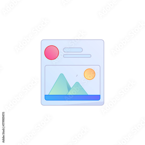 Social Media Network Interaction Friendship Relationship Gradient Flat Vector Illustration Online Communication Asset
