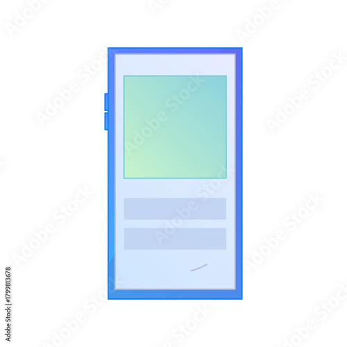 Social Media Network Interaction Friendship Relationship Gradient Flat Vector Illustration Online Communication Asset
