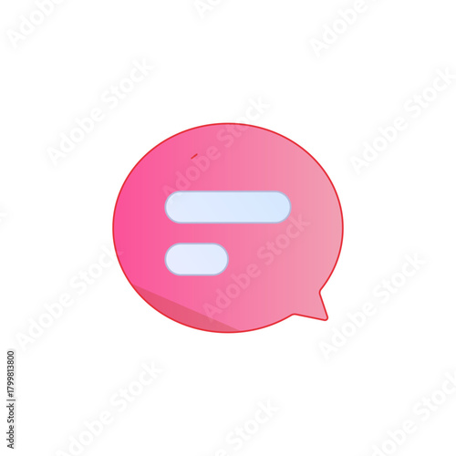 Social Media Network Interaction Friendship Relationship Gradient Flat Vector Illustration Online Communication Asset
