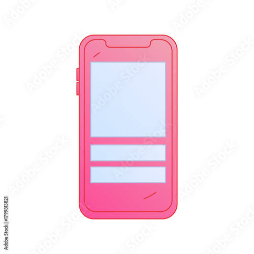 Social Media Network Interaction Friendship Relationship Gradient Flat Vector Illustration Online Communication Asset
