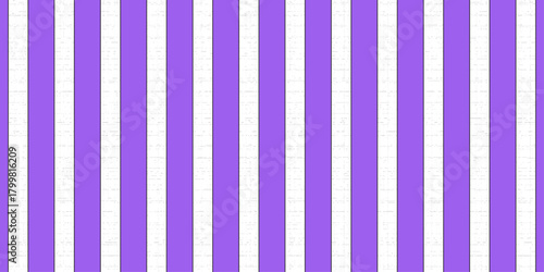 White and grey vertical striped pattern close-up. Painted planks and wooden planks for background. Vertical stripes, alternating vibrant purple and crisp white, minimal, color.
