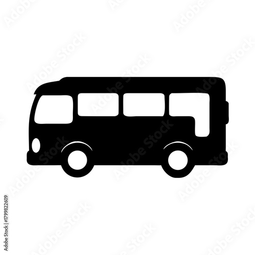 vector illustration of a bus