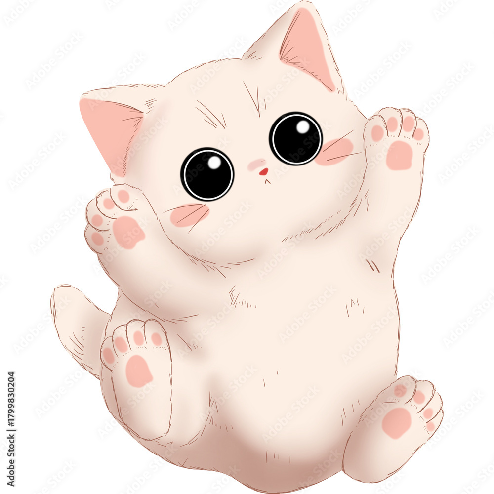 Fototapeta premium Fat cat