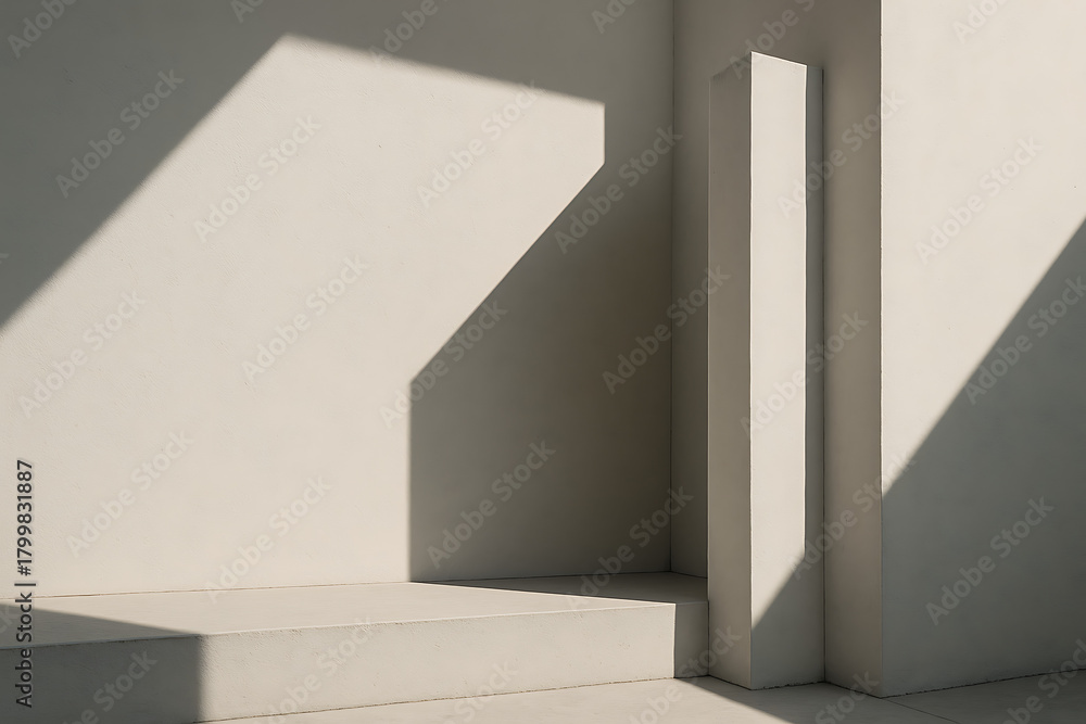 Obraz premium Light and Shadow on Architectural Surfaces
