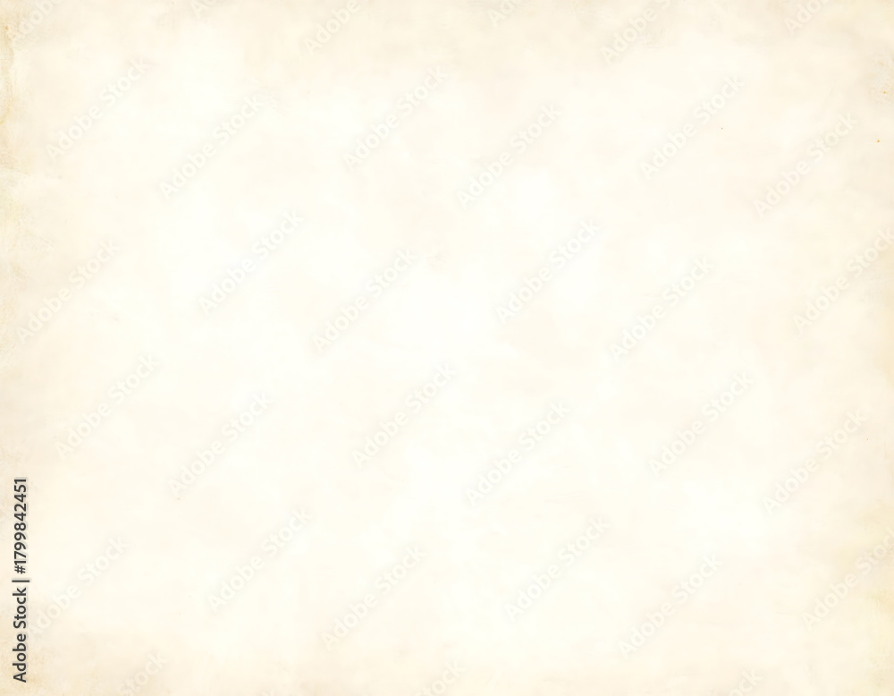 Fototapeta premium Vintage blank parchment background with soft brown faded edges