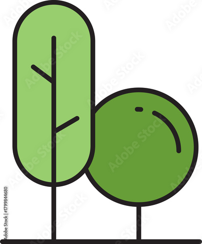 Tree Icon Illustration