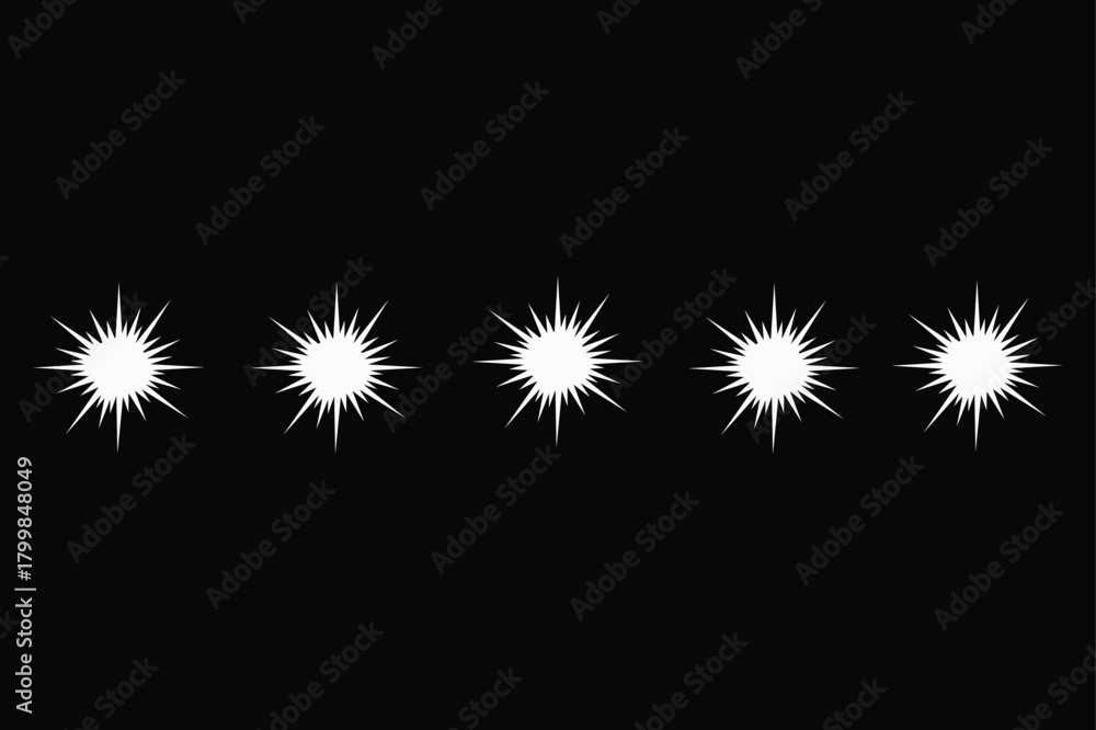 Fototapeta premium Ray radiance flare glow light white star burst bright transparent effect shine shiny sparkle illumination overlay vector
