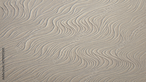 Abstract Sand Ripples Pattern Texture image