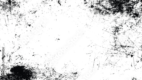Grunge distressed overlay texture for graphic design elements and special effects isolated on white background, Vector, illustration