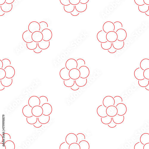 virus seamless pattern isolated on transparent background.