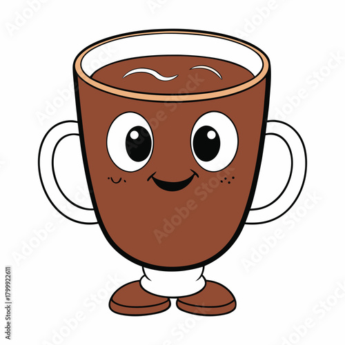 A warm cup of coffee steams gently, its rich aroma rising from the smooth surface. The simple mug holds a comforting brew that invites a slow sip and a moment of calm.