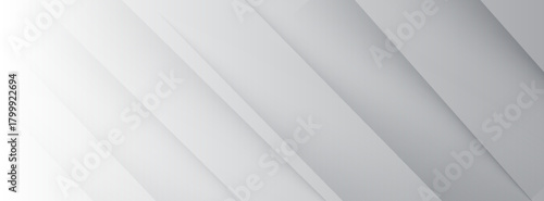 White abstract background with line pattern, banner design. Vector eps10