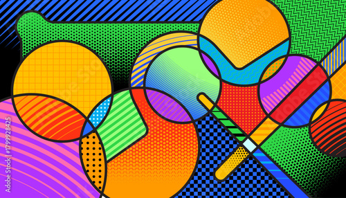 Snooker abstract background design. Sport concept
