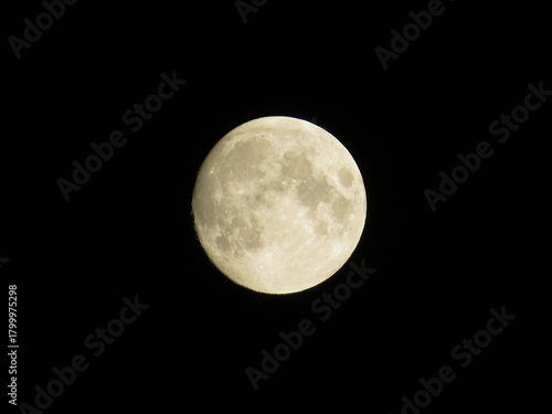 Full Moon in near plan