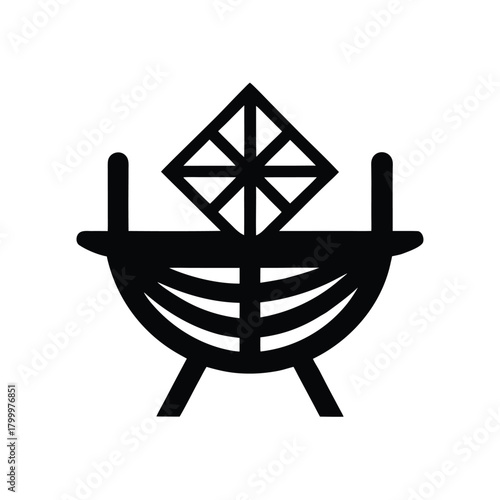 Holy Cradle Religious Symbol