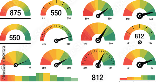 Neon glowing gaming icons set with joystick, controller, mobile phone, play game text, cyber light style for entertainment design
