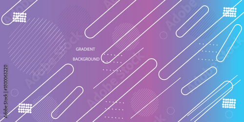 Abstract dark blue purple gradient background blue and pink gradient vector illustration modern design