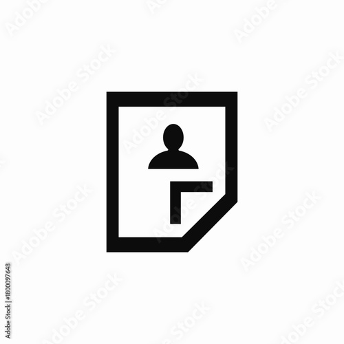 file cv attachment icon sign vector
