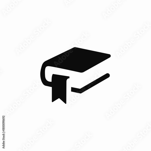 read bookmark icon sign vector
