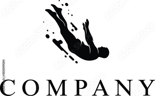 Elegant photography logo design with camera icon, minimalist line art vector illustration, professional brand identity concept for creative studio or photography business branding