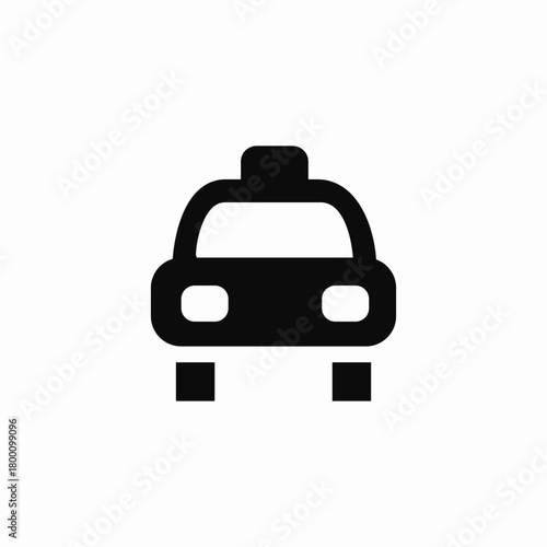 taxi application icon sign vector