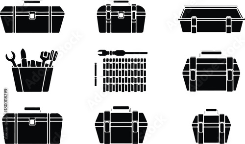 Toolbox Icon Set Tool Kit Icon Pack