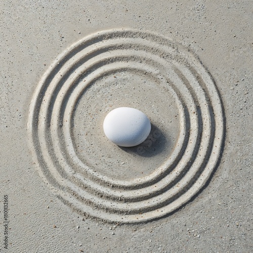 Egg on sand