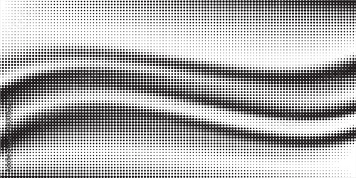 Grunge halftone gradient background. Faded grit noise texture. White and black sand wallpaper. Retro pixelated backdrop. Anime or manga style comic overlay. 