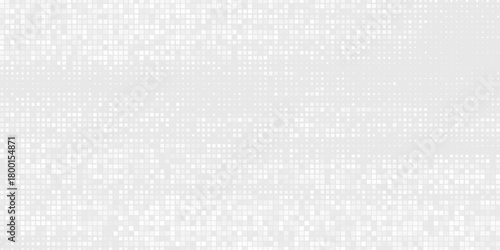 Dot white gray wave light technology texture background. Abstract big data digital concept. vector ilustration.