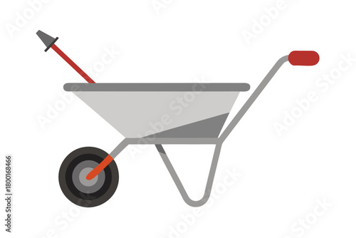Simple wheelbarrow image