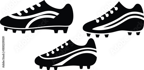 Running Shoe Icon. Vector ,sneaker stylized vector symbol set