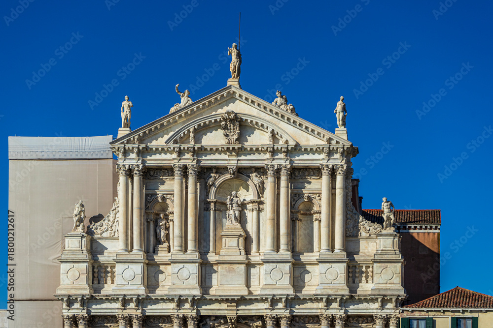 Fototapeta premium Chiesa di Santa Maria di Nazareth Scalzi in Venice. Venezia