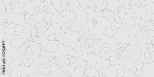 Abstract topographic map contour lines pattern grey line luxury grid cartography map background, mountain relief landscape texture seamless pattern and topography map background.