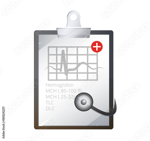 Medical Report Symbol - Stock Illustration