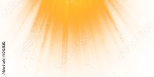Abstract orange light rays background sunburst effect sunshine glow bright backdrop design vector