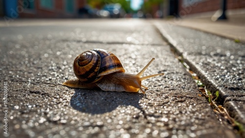 Snails on the road