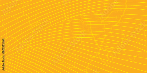 Pasta background yellow and orange line, spaghetti abstract geometric pattern. Macaroni yellow poster. illustration.