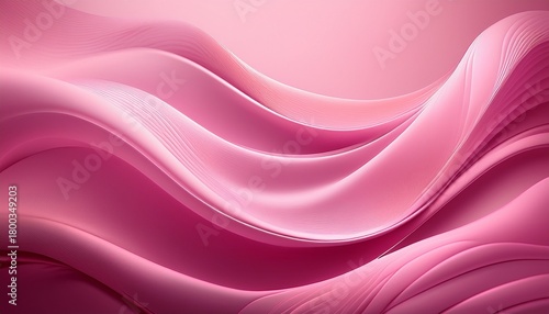 soft pink abstract background with flowing waves and silky texture