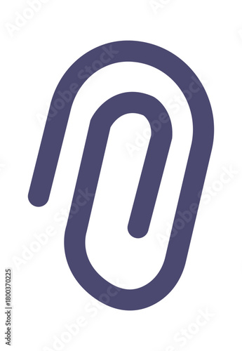 Clip pin paperclip attachment sign