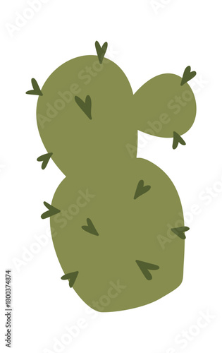 Desert cactus prehistoric period plant