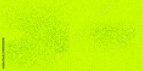Dots halftone yellow green color pattern gradient texture background.