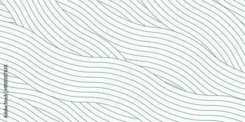 farm green banner, organic abstract background with fields. wavy green lines, natural organic products. ecology background. striped farmer green Pattern
