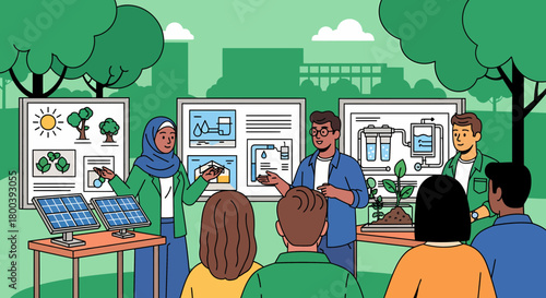 Innovative Solutions For A Sustainable Future Being Presented