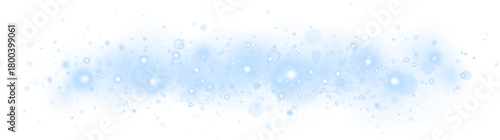 Shimmering starlight and blue sparks with sparkling particles. Festive background with glittering stardust and luminous holiday glow.