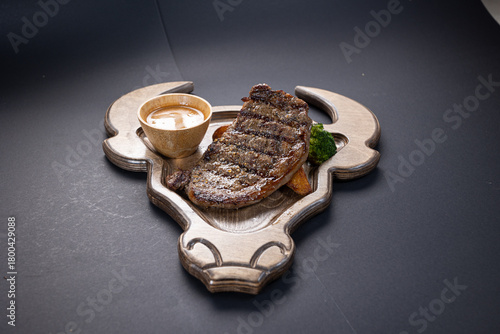 Delicious tender lamb meat, perfectly cooked for a rich and natural flavor.