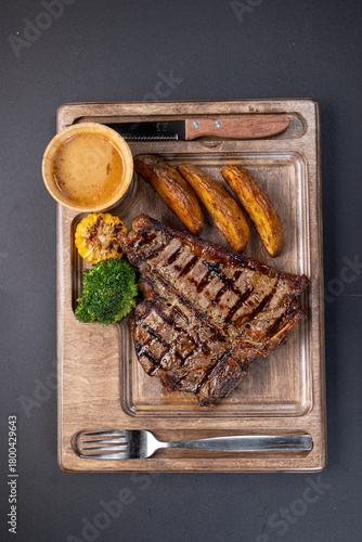 Delicious tender lamb meat, perfectly cooked for a rich and natural flavor.