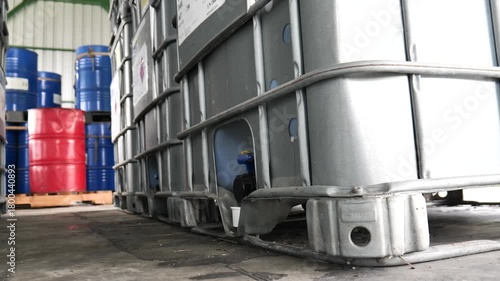 Chemical Tank in Ware house, Compliance, Energy Supply Chain and Logistics, Product Quality and Standard Control, Energy Resource and Cost Planning, Efficient Warehouse Management, Industrial Safety
