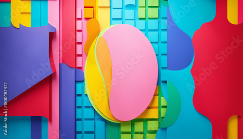 dynamic 3d abstract backgro...
