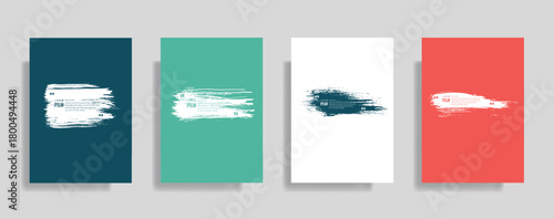 Create powerful quotes with these colorful brush stroke template backgrounds, perfect for social media posts and creative projects now